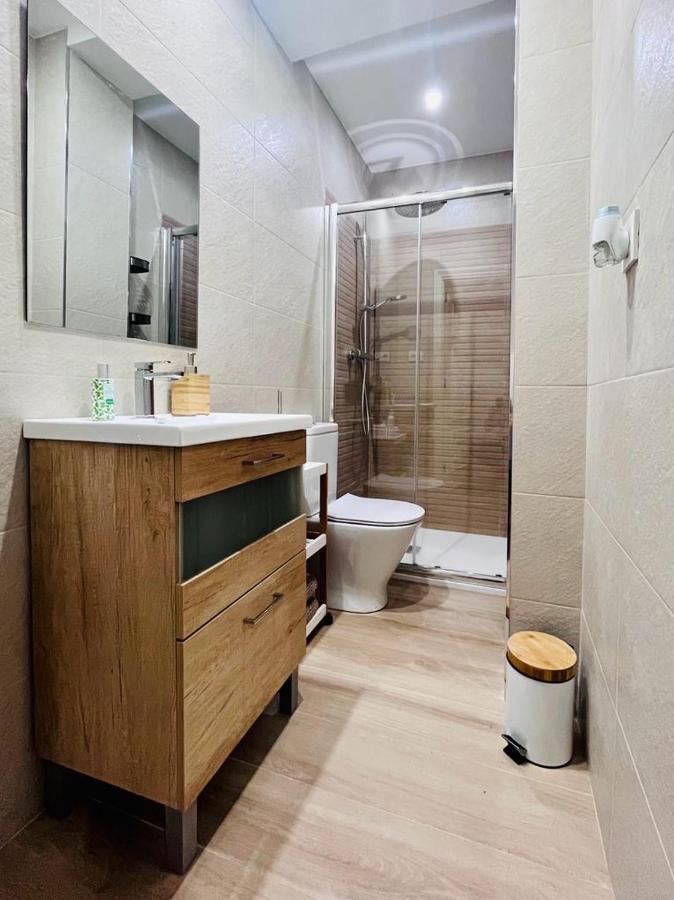 Apartamento adosado con terraza en Playa América, Nigrán Exterior foto